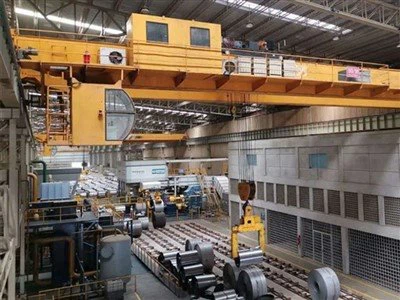 Mostové jeřáby ocelárny