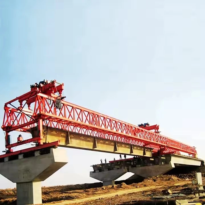 Stroj Bridge Lancher o hmotnosti 180 tun
