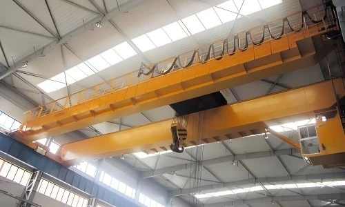 underhung double girder bridge crane-5