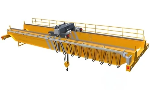 underhung double girder bridge crane-4